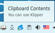 Das Klipper-Symbol