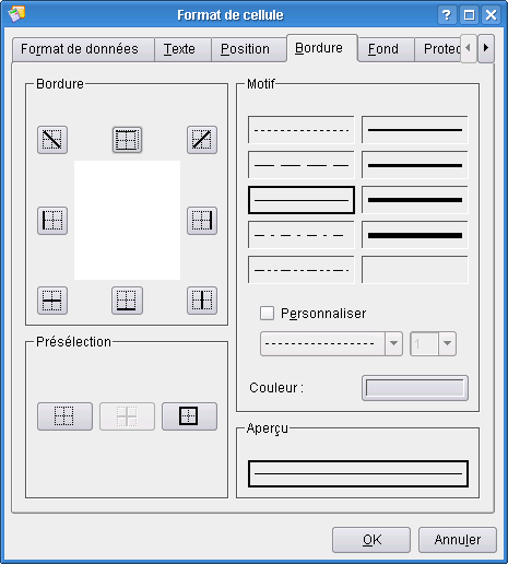 Bordure de page.