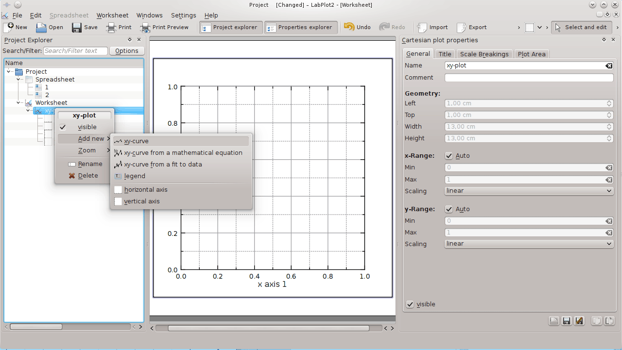 Adding new curve